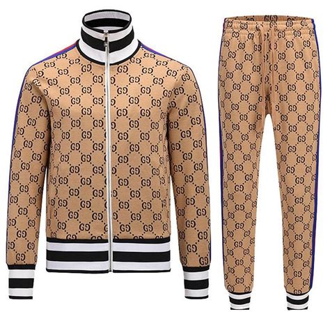 gucci tiger blue tracksuit|Gucci tiger tracksuit.